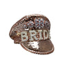 BRIDE TO BE ROSE GOLD DELUXE SEQUIN CAP